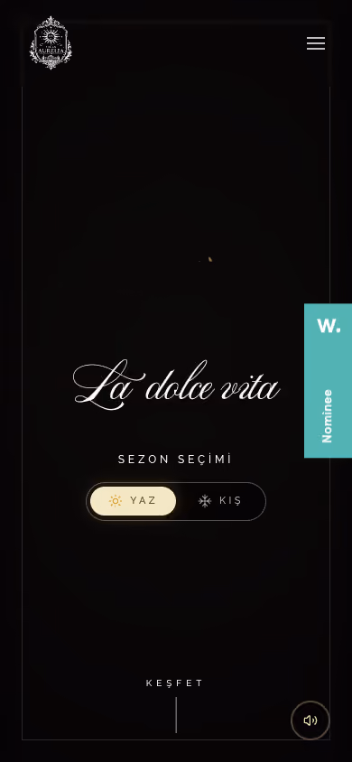Villa Aurelia website preview — Boutique hotel