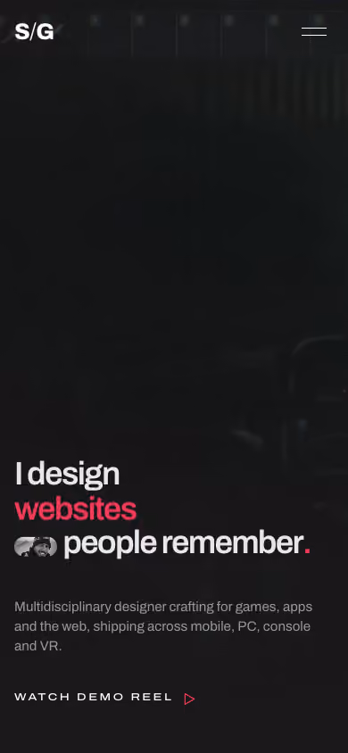 Stéfano Girardelli website preview — Multidisciplinary design